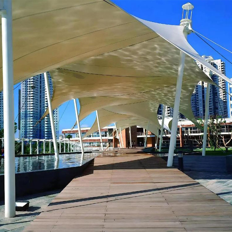 寻乌县膜结构景观棚