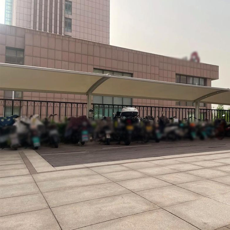 寻乌县膜结构电动车棚